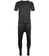 WR201 DWTH02 Warrior Thermal Short Sleeve T-Shirt Black colour image